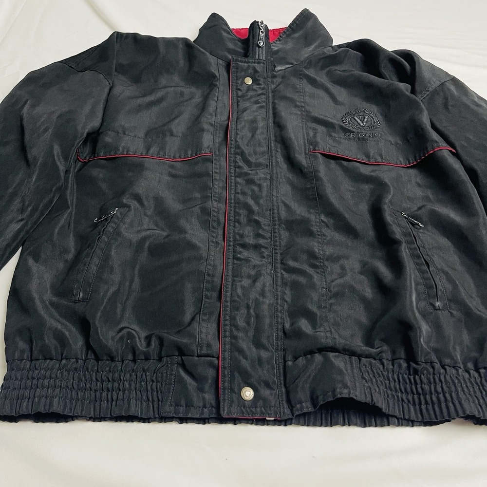 Vintage 90s Velasquez Original Colorblock Windbreaker Jacket Men's M Retro Track